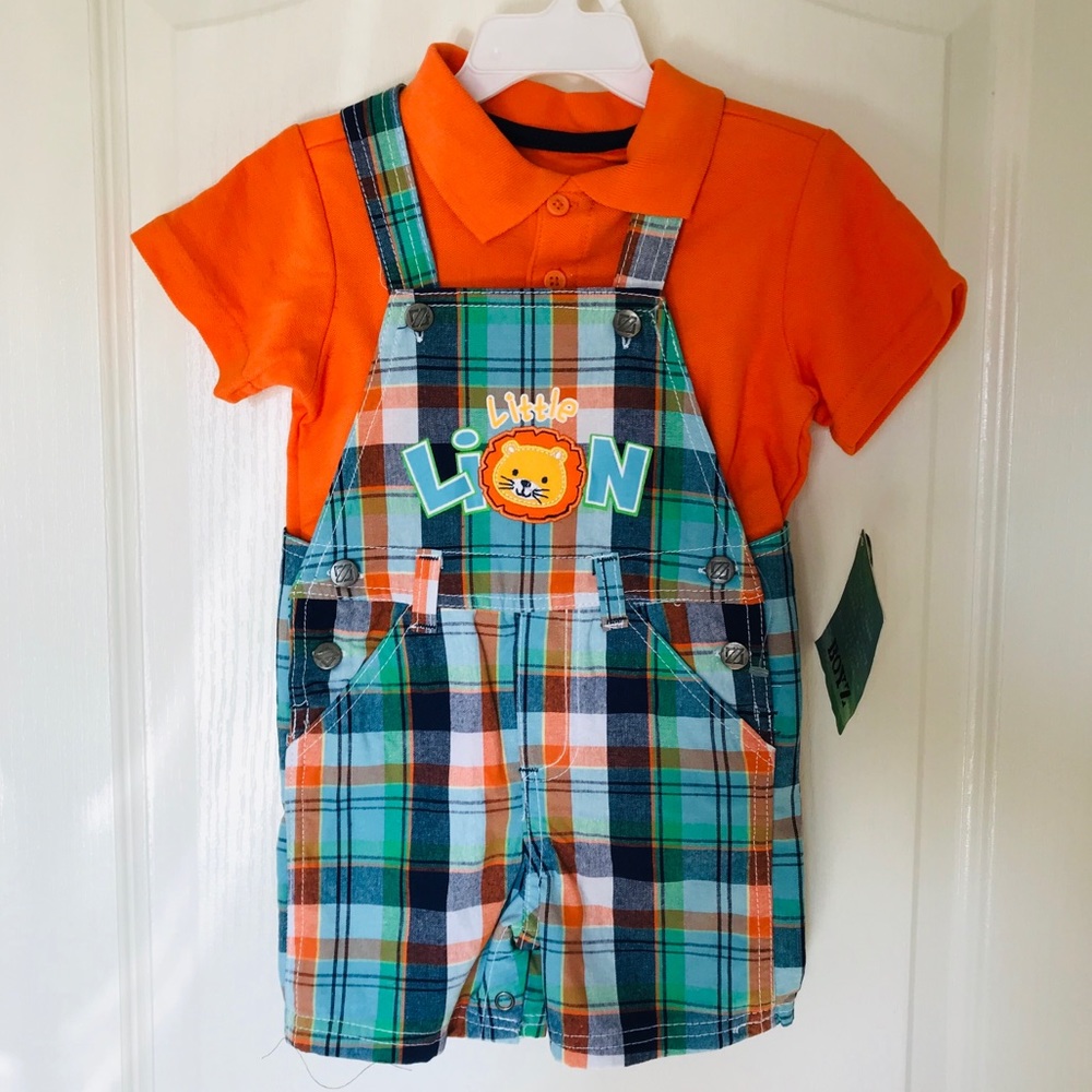 Boys Wear Short Overalls